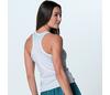 Lucky In Love Contour Rib Tank (White)