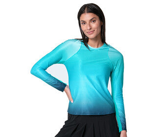 Lucky In Love In It To Win Long Sleeve (Aquamarine)