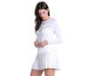Lucky In Love Riviera Club Long Sleeve (W) (White)