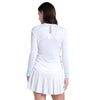 Lucky In Love Riviera Club Long Sleeve (W) (White) Lucky In Love