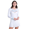 Lucky In Love Riviera Club Long Sleeve (W) (White)