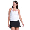 Lucky In Love Glow Stripe Tank (W) (White)