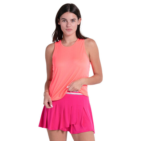 Lucky In Love Court Drip Tank (W) (Hot Lava)