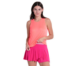 Lucky In Love Court Drip Tank (W) (Hot Lava)