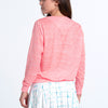Lucky In Love Summer Haze Long Sleeve Pullover (W) (Orange Frost) Lucky In Love
