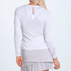 Lucky In Love Weave It To Me Long Sleeve (W) (White)