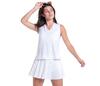 Lucky In Love Weave It To Me V-Neck Tank (W) (White)