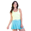 Lucky In Love Squared Up Tank (W) (Lemon Frost)