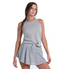 Lucky In Love Rib Breezy Tank (W) (Midnight) Lucky In Love