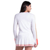 Lucky In Love Double Play Long Sleeve (W) (White) Lucky In Love