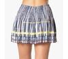 Lucky In Love Long Electrique Smocked Skirt (Midnight)
