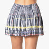 Lucky In Love Long Electrique Smocked Skirt (Midnight)
