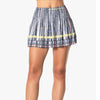 Lucky In Love Long Electrique Smocked Skirt (Midnight)