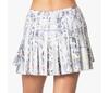 Lucky In Love Electric Toile Skirt (White)