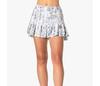 Lucky In Love Electric Toile Skirt (White)