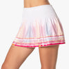 Lucky In Love Long Classic Stripe Smocked Skirt (Pink)