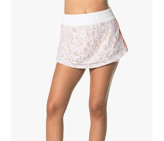 Lucky In Love Lacing Around Skirt (Bare)