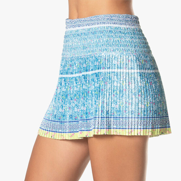 Lucky In Love Long Primrose Smocked Skirt (Multi)