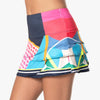 Lucky In Love Long Double Hit Scallop Skirt (Multi)