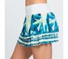 Lucky In Love Caribbean Vibes Pleated Skirt (Caribbean Blue)