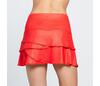 Lucky In Love Long All That Shimmers Scallop Skirt (Crimson)