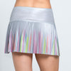 Lucky In Love Equinox Pleated Skirt (Rainbow)