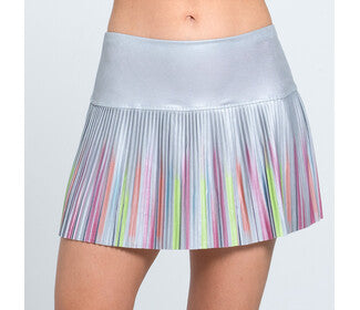 Lucky In Love Equinox Pleated Skirt (Rainbow)