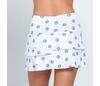 Lucky In Love Long Paddle Strike Scallop Skirt (White)