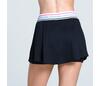 Lucky In Love High Waist Blue Streak Skirt 13.5" (Black)