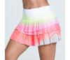 Lucky In Love Sunset Spin Scallop Pleated Skirt 13" (Flamingo)