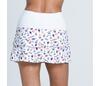 Lucky In Love Pickleball Medley Scallop Skirt 14" (Multi)