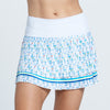 Lucky In Love Martini Gras Pleated Skirt 14" (Multi)