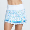 Lucky In Love Martini Gras Pleated Skirt 14" (Multi)