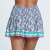 Lucky In Love Tennis Hippy Smocked Skirt 14" (Multi)