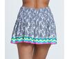 Lucky In Love Tennis Hippy Smocked Skirt 14" (Multi)