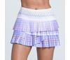 Lucky In Love Lavender Love Scallop Pleated Skirt 13" (Purple)