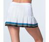 Lucky In Love Stripe Hype Skirt 13.5" (White)