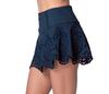 Lucky In Love Eyelet You Win Skirt 13" (Midnight)