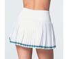 Lucky In Love Win It Pleated Skirt 14" (White)