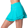 Lucky In Love Double Court Skirt 14" (Aquamarine) Lucky In Love CLL08O-TEA-L