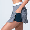 Lucky In Love Ace Mesh Pleat Skirt 13" (Midnight)