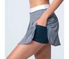 Lucky In Love Ace Mesh Pleat Skirt 13" (Midnight)