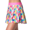 Lucky In Love Margarita Pop Art Pleat Skirt 13.5" (Multi) Lucky In Love CLL08S-MUL-L