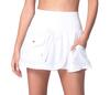Lucky In Love Cargo Pocket Wrap Skirt 14" (White)