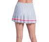 Lucky In Love High Waisted Glow Stripe Skirt (W) (White)