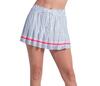 Lucky In Love High Waisted Glow Stripe Skirt (W) (White)