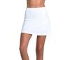 Lucky In Love Baseline Skirt (W) (White)