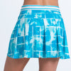 Lucky In Love Wave Rider Pickleball Skirt (W) (Scuba)