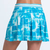 Lucky In Love Wave Rider Pickleball Skirt (W) (Scuba)