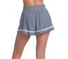 Lucky In Love High Waist Seersucker Skirt (W) (Midnight)